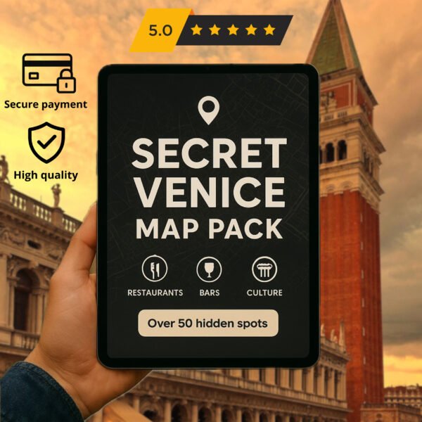 Secret Venice maps - PDF maps