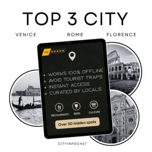 Exclusive full pack 3 cities - Venice, Rome & Florence